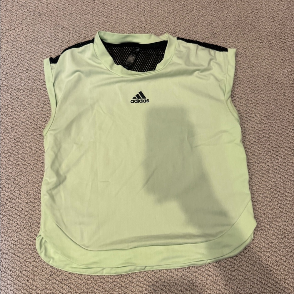 Green Adidas Tank
